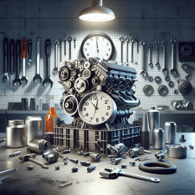 Les délais moyens pour remplacer un moteur en atelier.