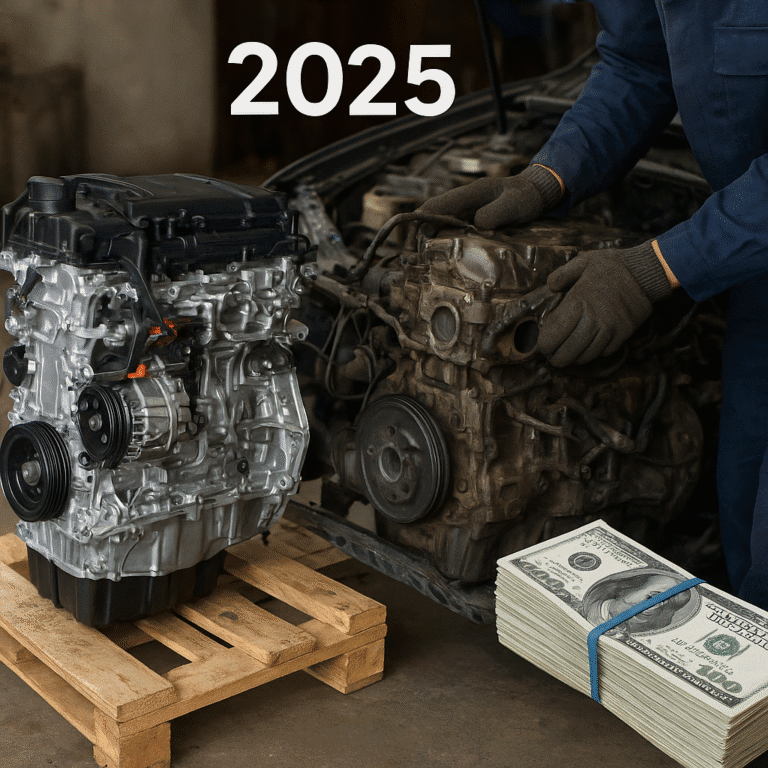 Le coût réel du remplacement d’un moteur en 2025