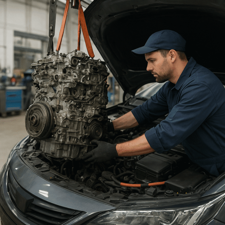 Le remplacement de moteur sur les véhicules hybrides