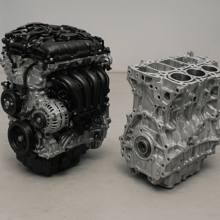 Les différences entre moteur complet et moteur nu