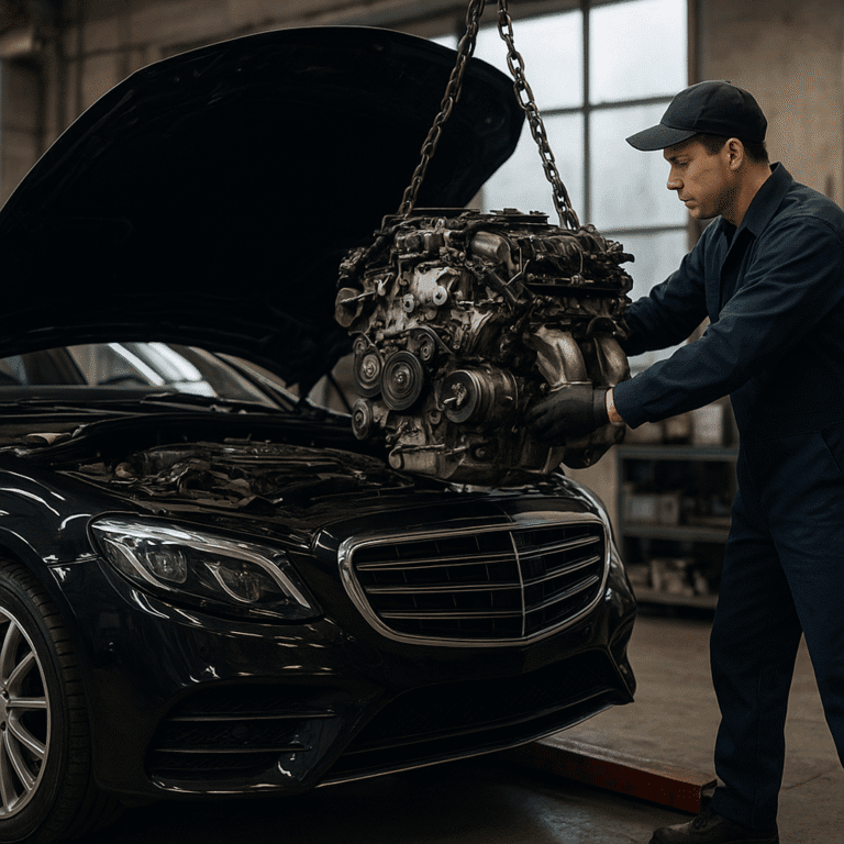 Le remplacement de moteur sur les véhicules de luxe
