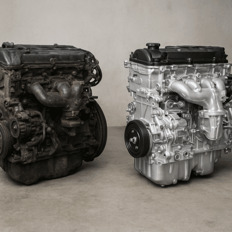 Moteur d’occasion vs moteur reconditionné : lequel choisir ?