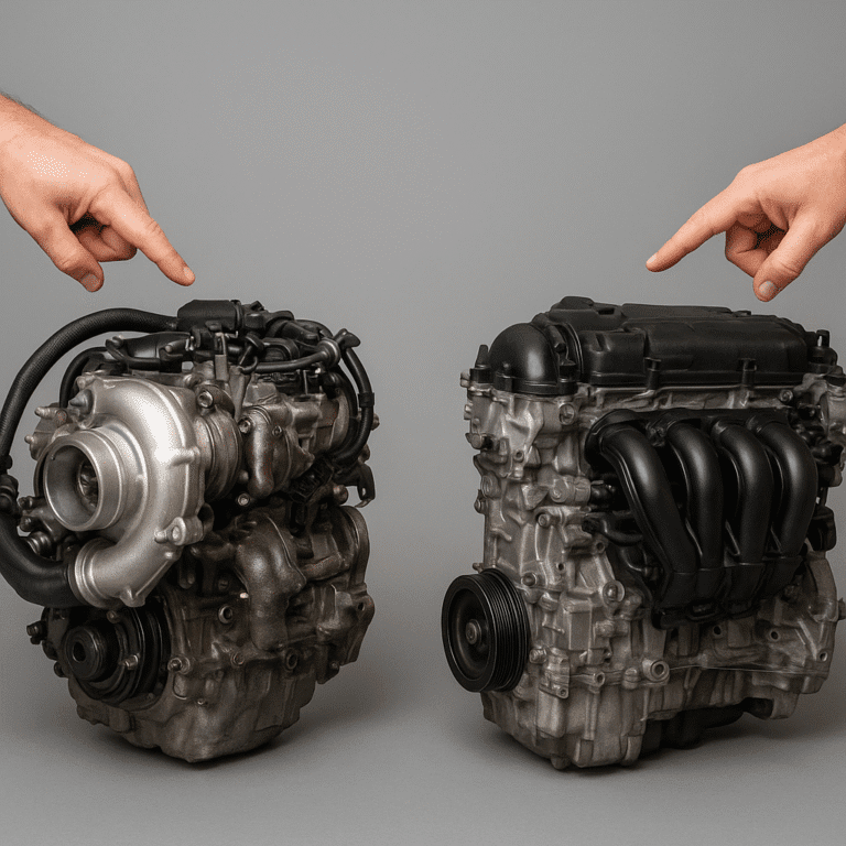 Moteur turbo ou atmosphérique : lequel choisir lors du remplacement ?