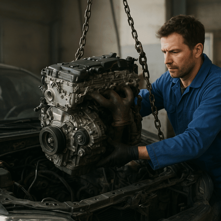 Pourquoi le remplacement de moteur nécessite un professionnel qualifié