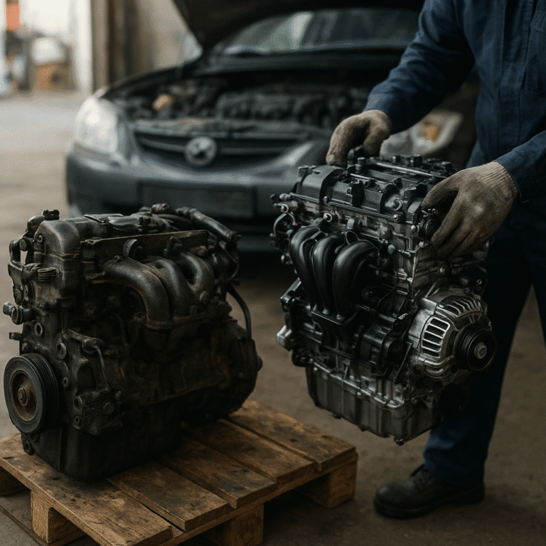 Que faire de votre ancien moteur après remplacement ?