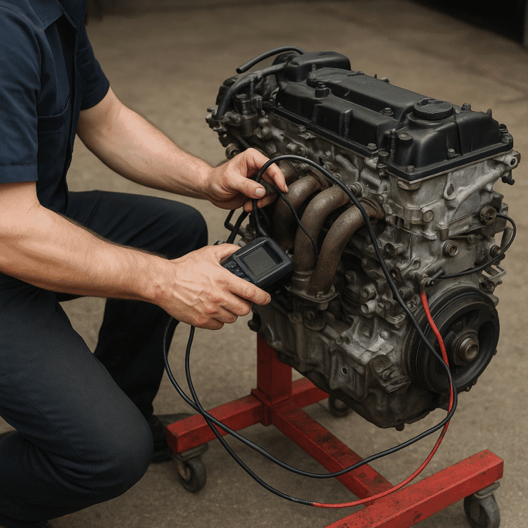 Comment tester un moteur avant de le monter