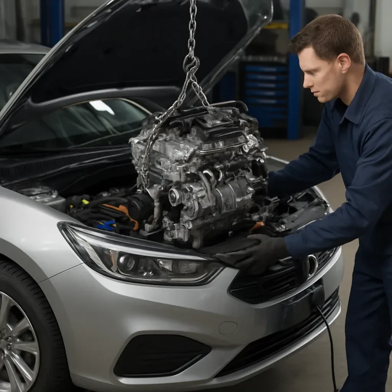 Le remplacement moteur sur les voitures hybrides rechargeables