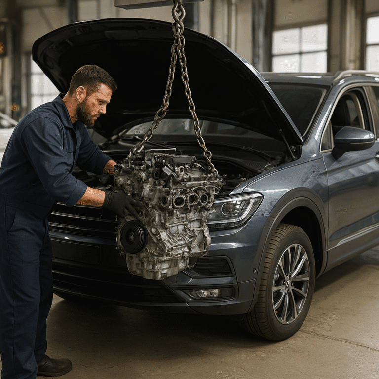 Le remplacement moteur sur les SUV modernes